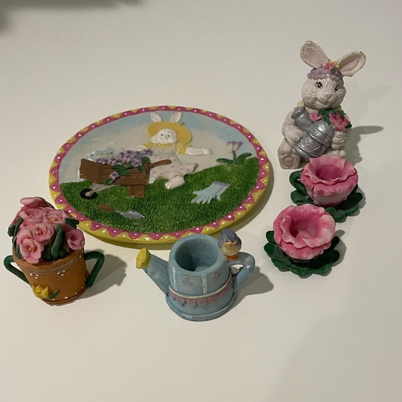 Miniature Tea Set - Garden Rabbit Theme - Picture 3 of 3